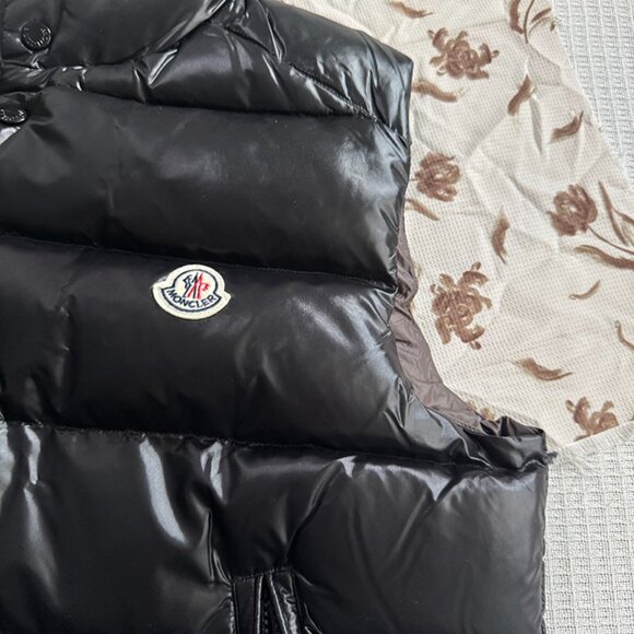 Moncler Down Vest Tibb Black Down - Picture 7 of 8